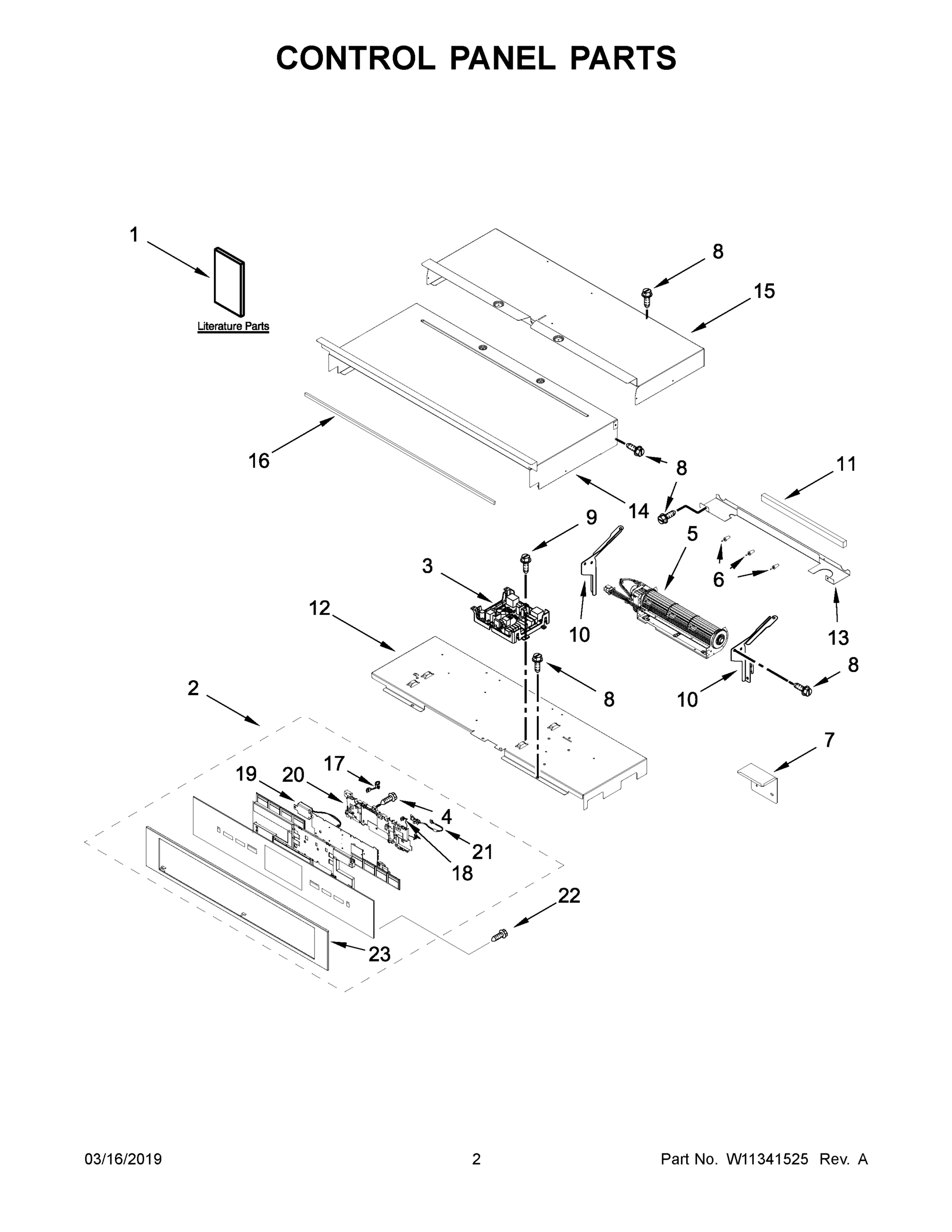 02 - CONTROL PANEL PARTS