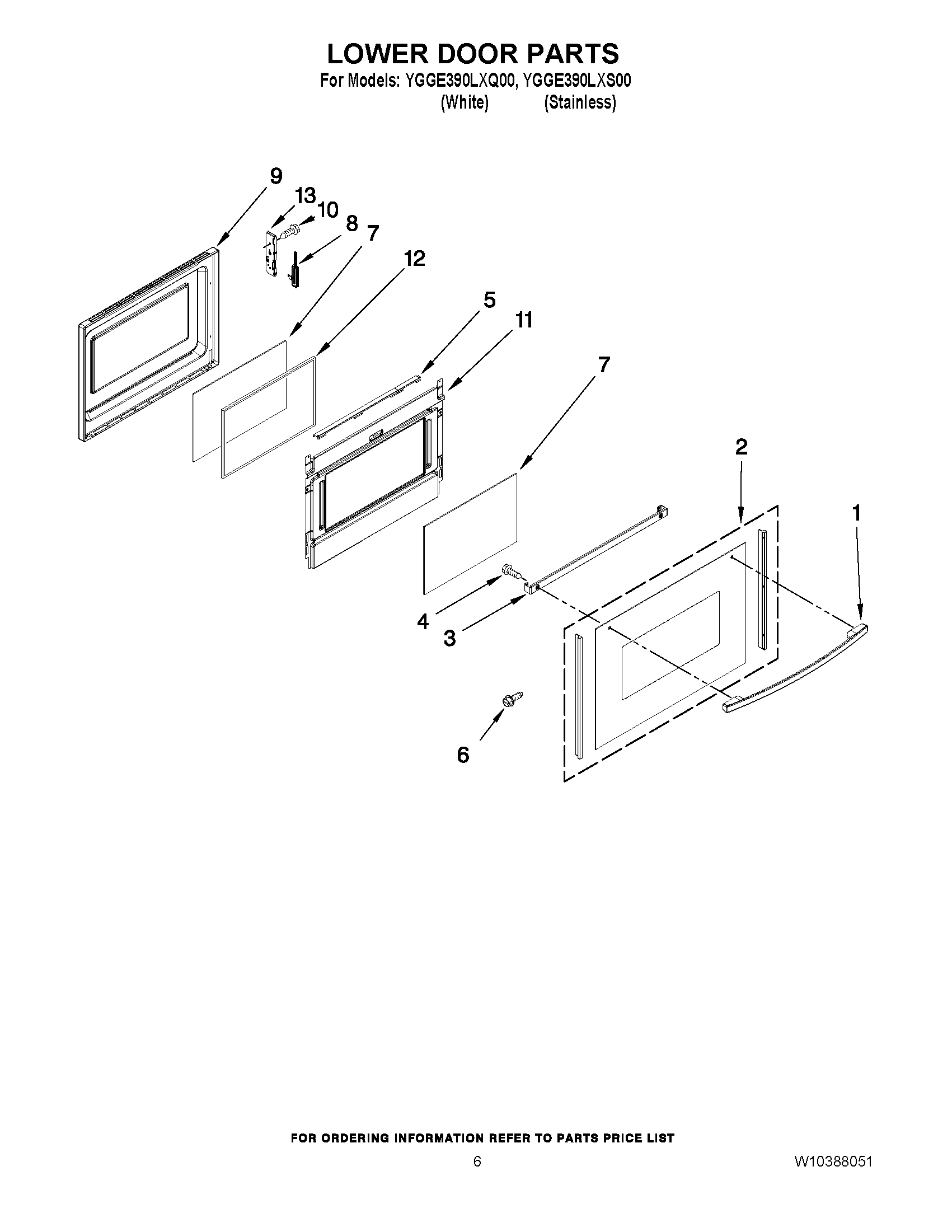 05 - LOWER DOOR PARTS