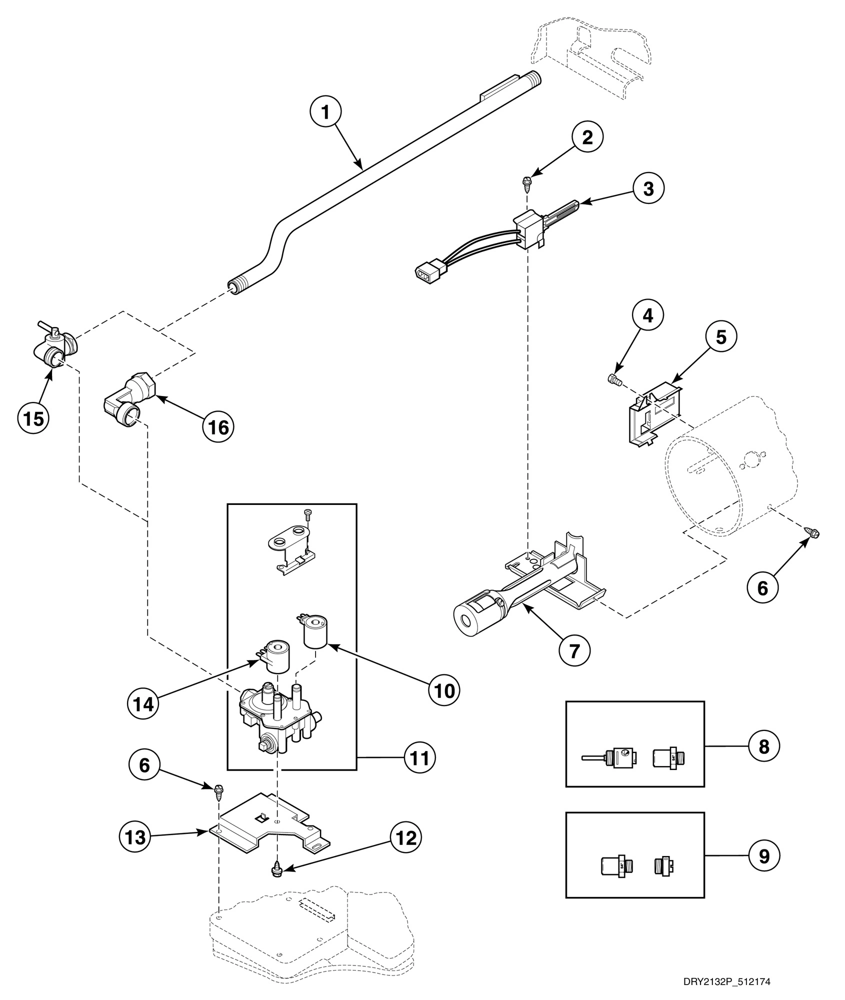Gas Valve, Igniter and Gas Conversion Kits (Gas Models)
