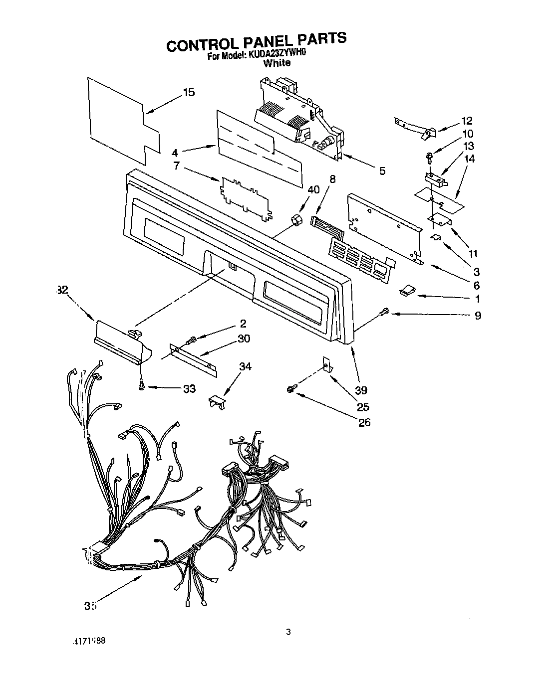 03 - CONTROL PANEL, LITERATURE AND OPTIONAL