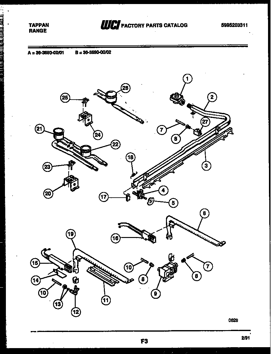 06 - BURNER, MANIFOLD AND GAS CONTROL