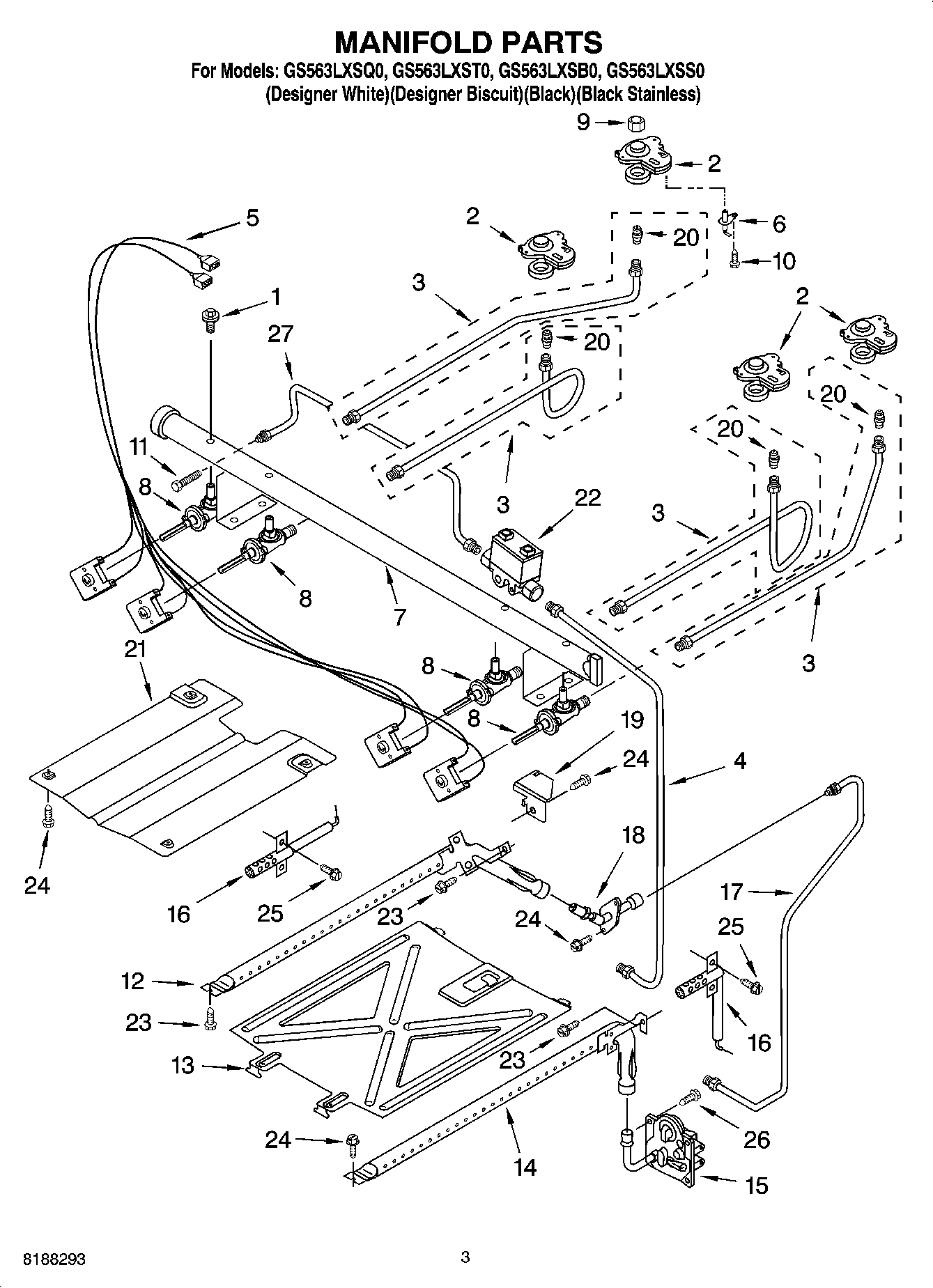 03 - MANIFOLD PARTS