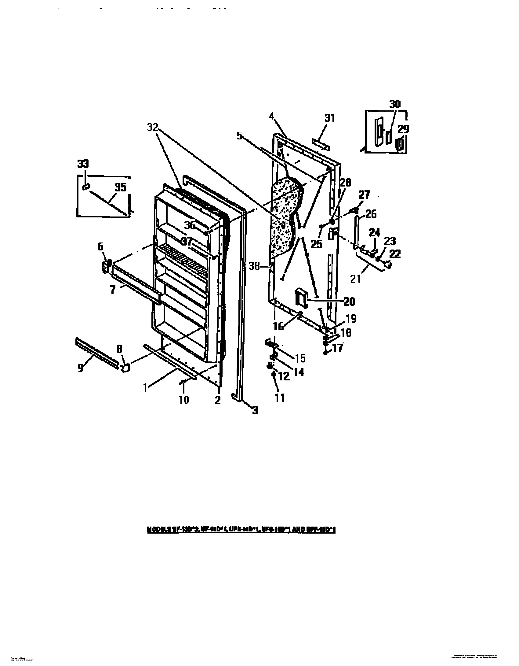 10 - FREEZER DOOR PANELS