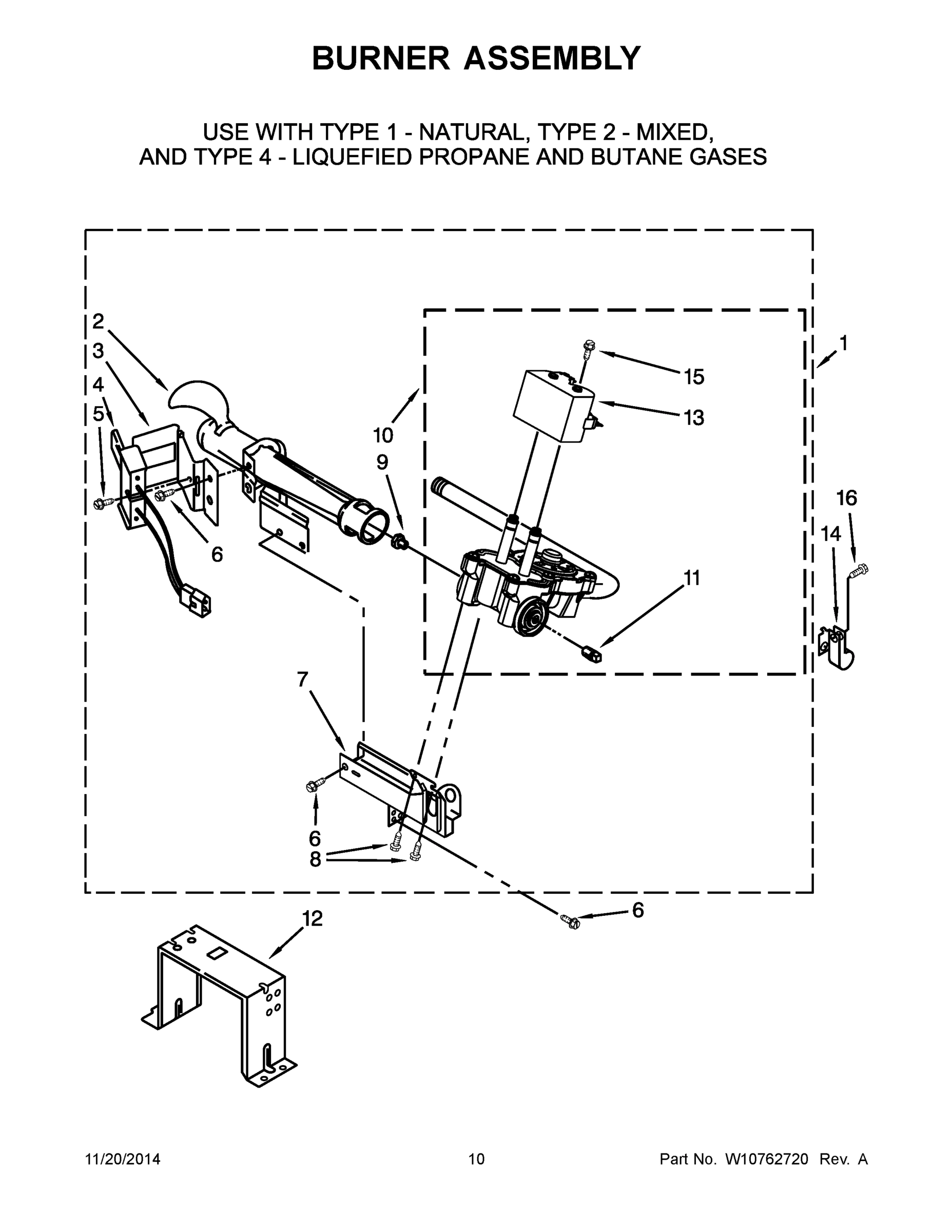 06 - BURNER ASSEMBLY