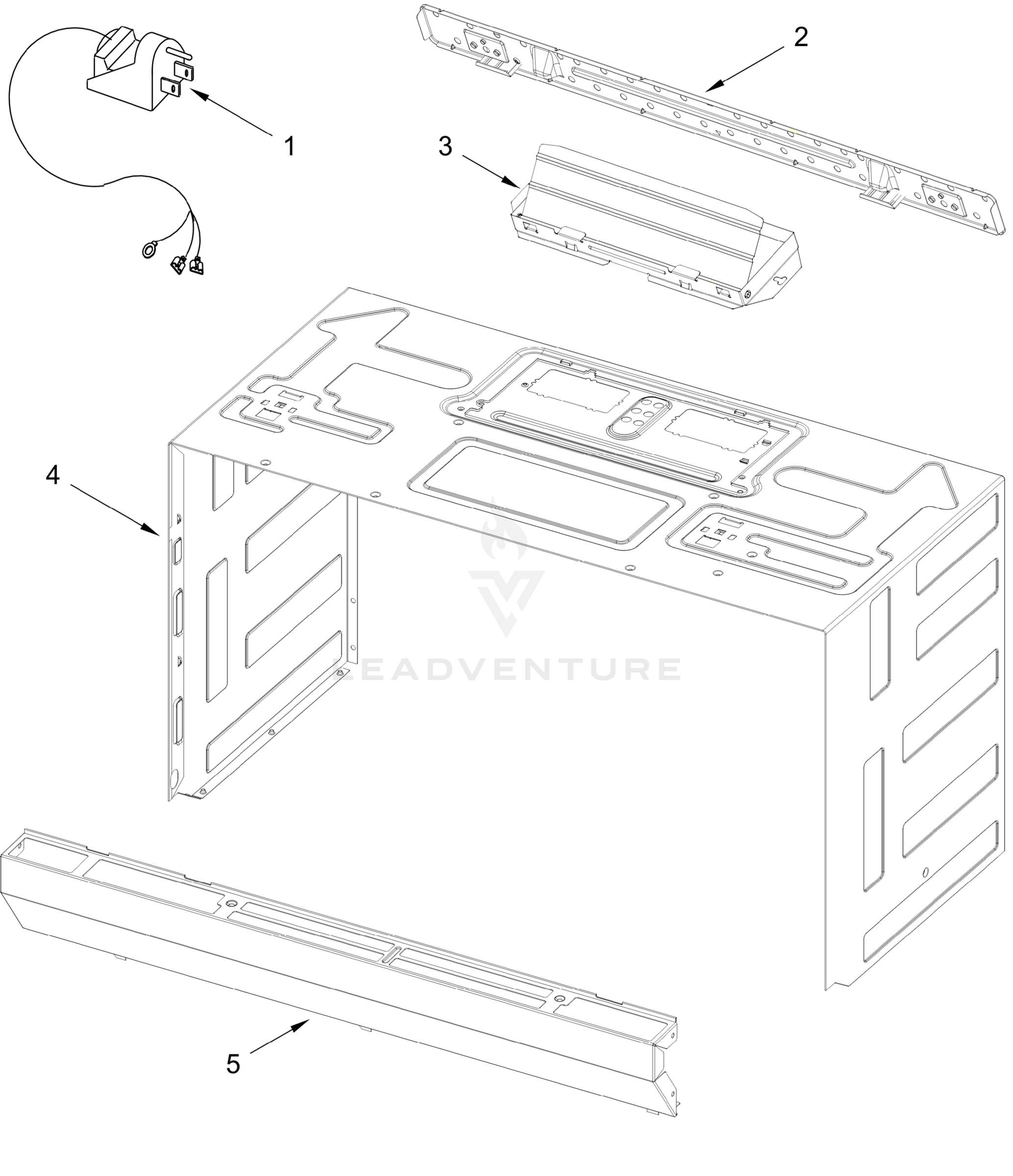 CABINET AND INSTALLATION PARTS