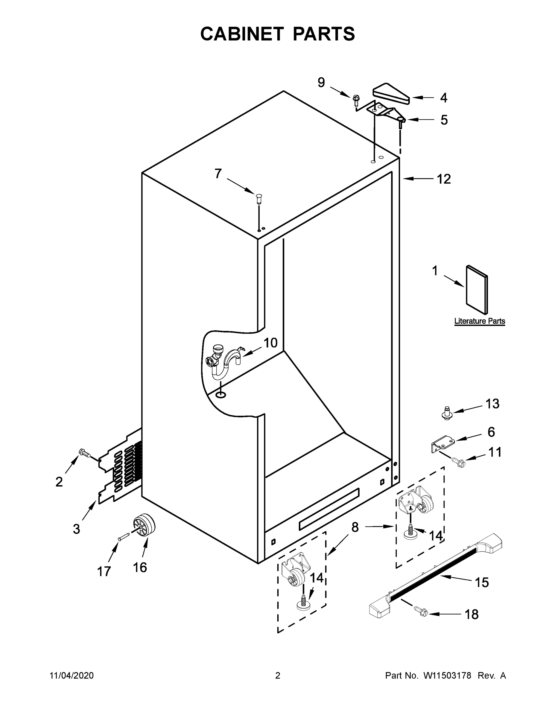 02 - CABINET PARTS