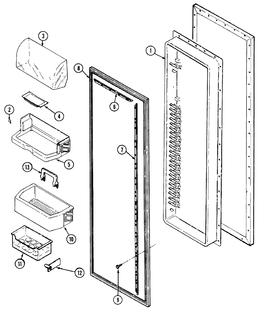 04 - FRESH FOOD INNER DOOR