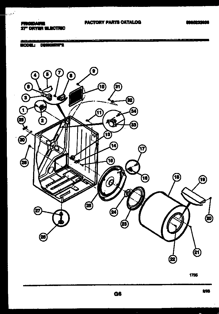 02 - CABINET & COMPONENT PARTS