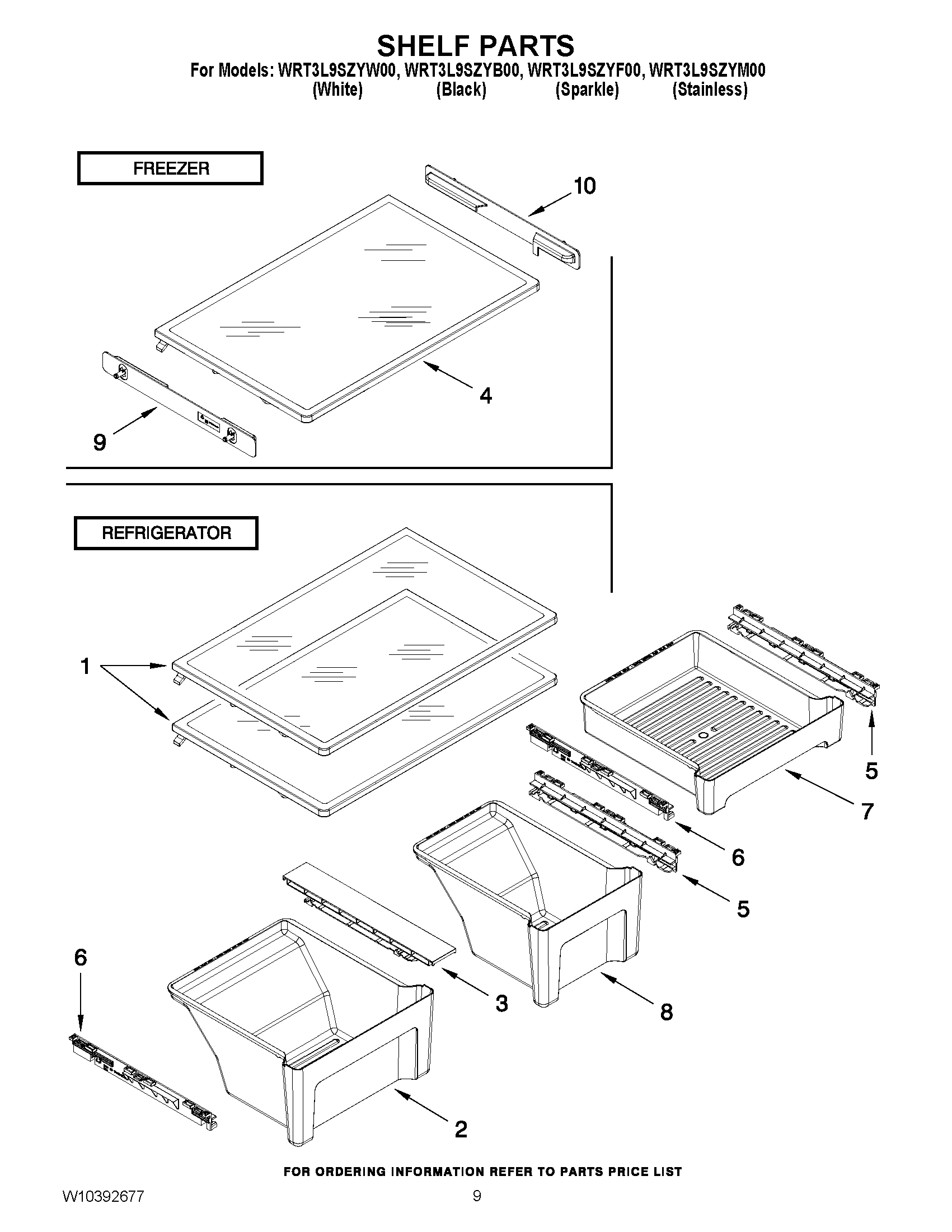 05 - SHELF PARTS