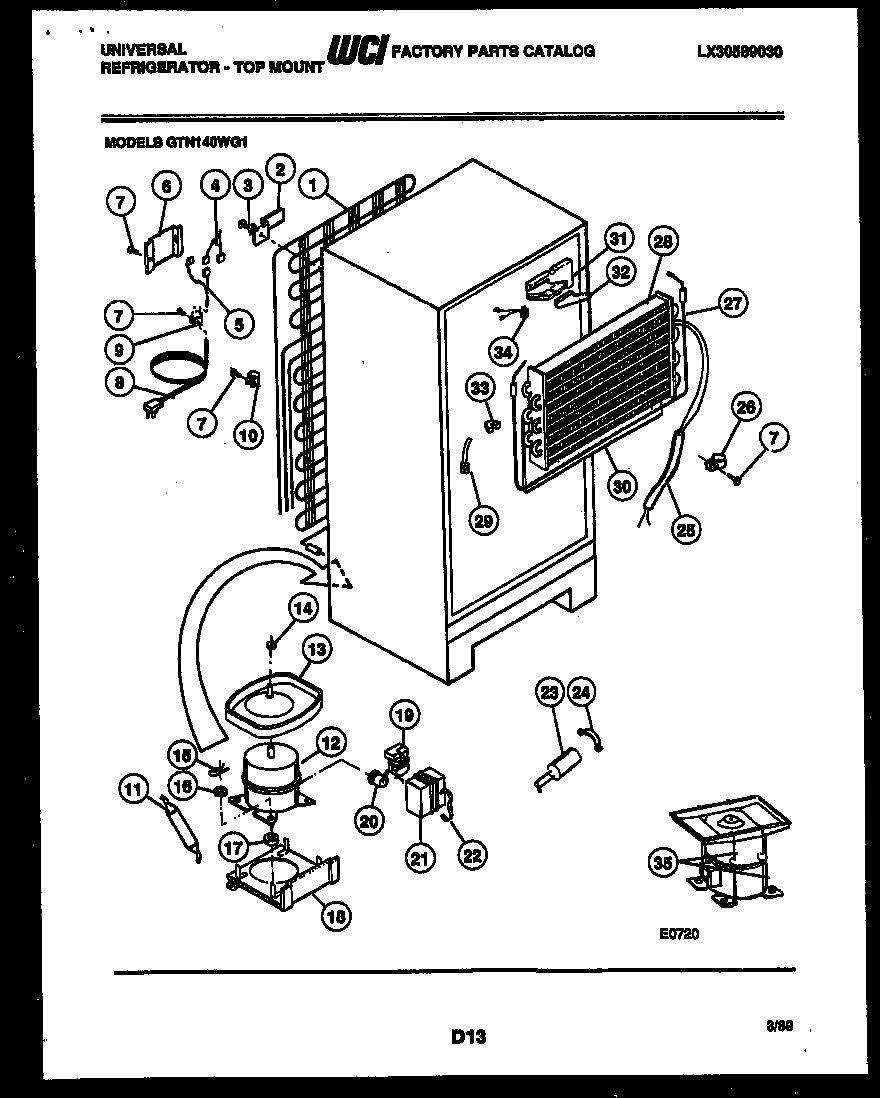 05 - SYSTEM AND AUTOMATIC DEFROST PARTS
