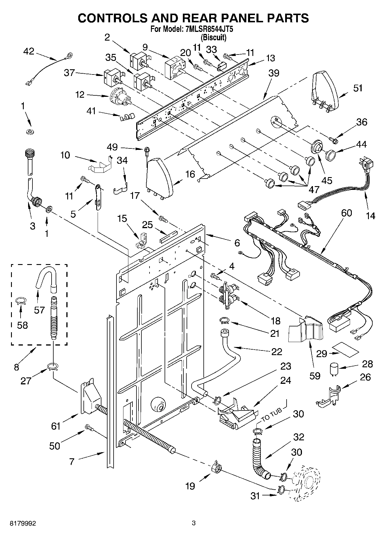 02 - CONTROLS AND REAR PANEL PARTS