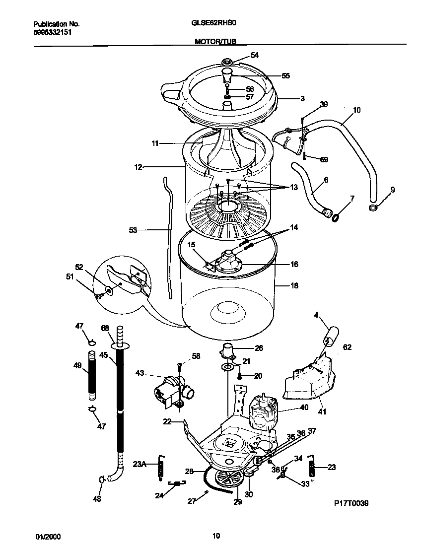 06 - P17T0039 WSHR MTR,HOSE