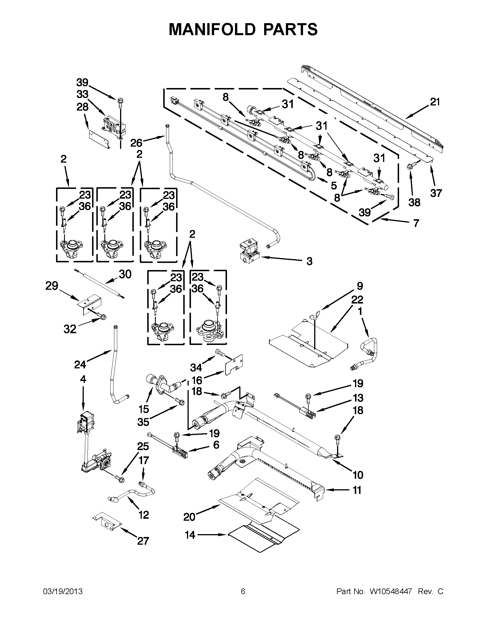 03 - MANIFOLD PARTS