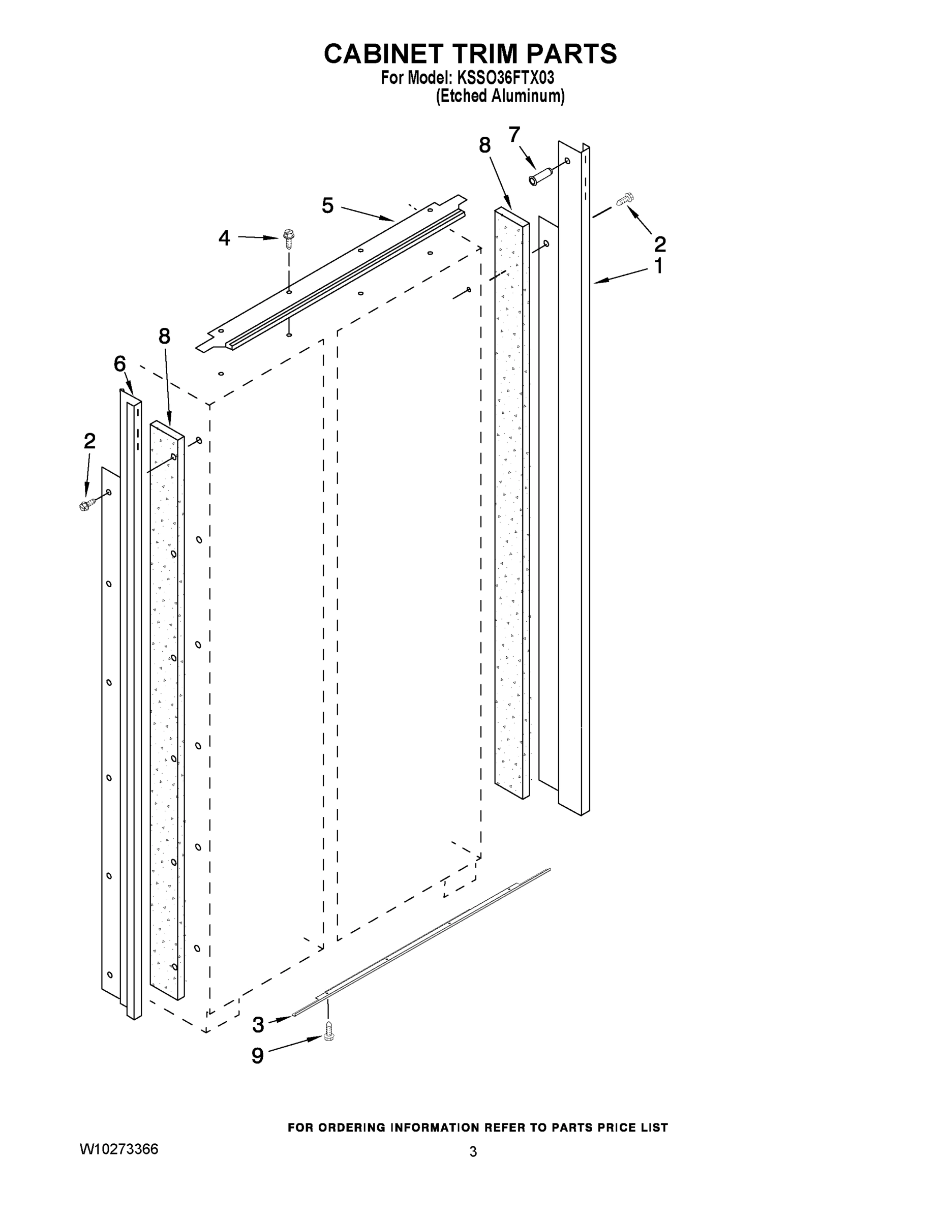 02 - CABINET TRIM PARTS