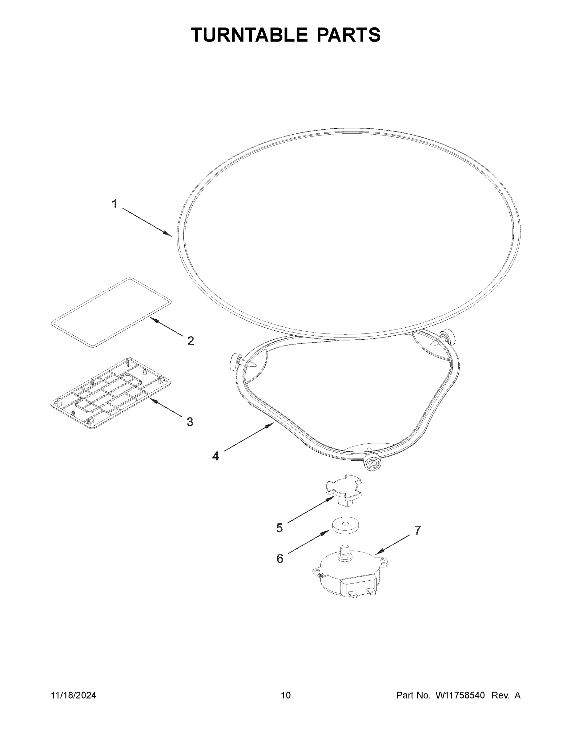 06 - TURNTABLE PARTS