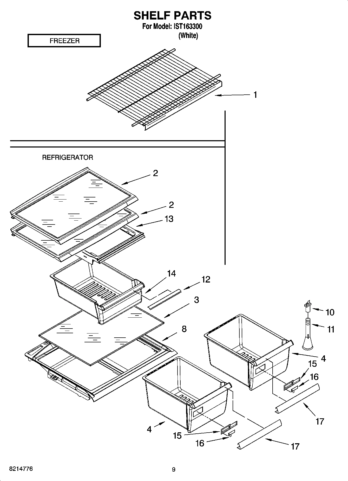 05 - SHELF PARTS, OPTIONAL PARTS
