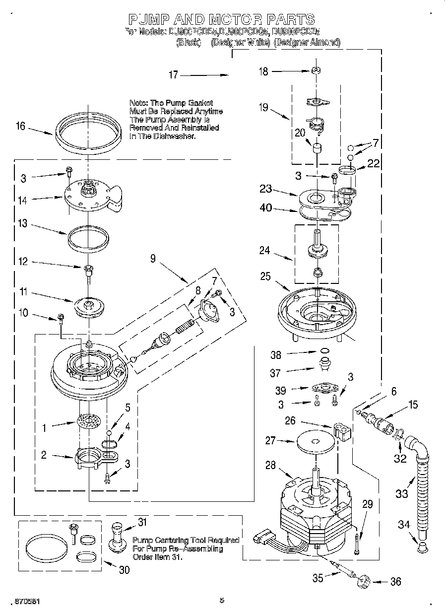 04 - PUMP AND MOTOR