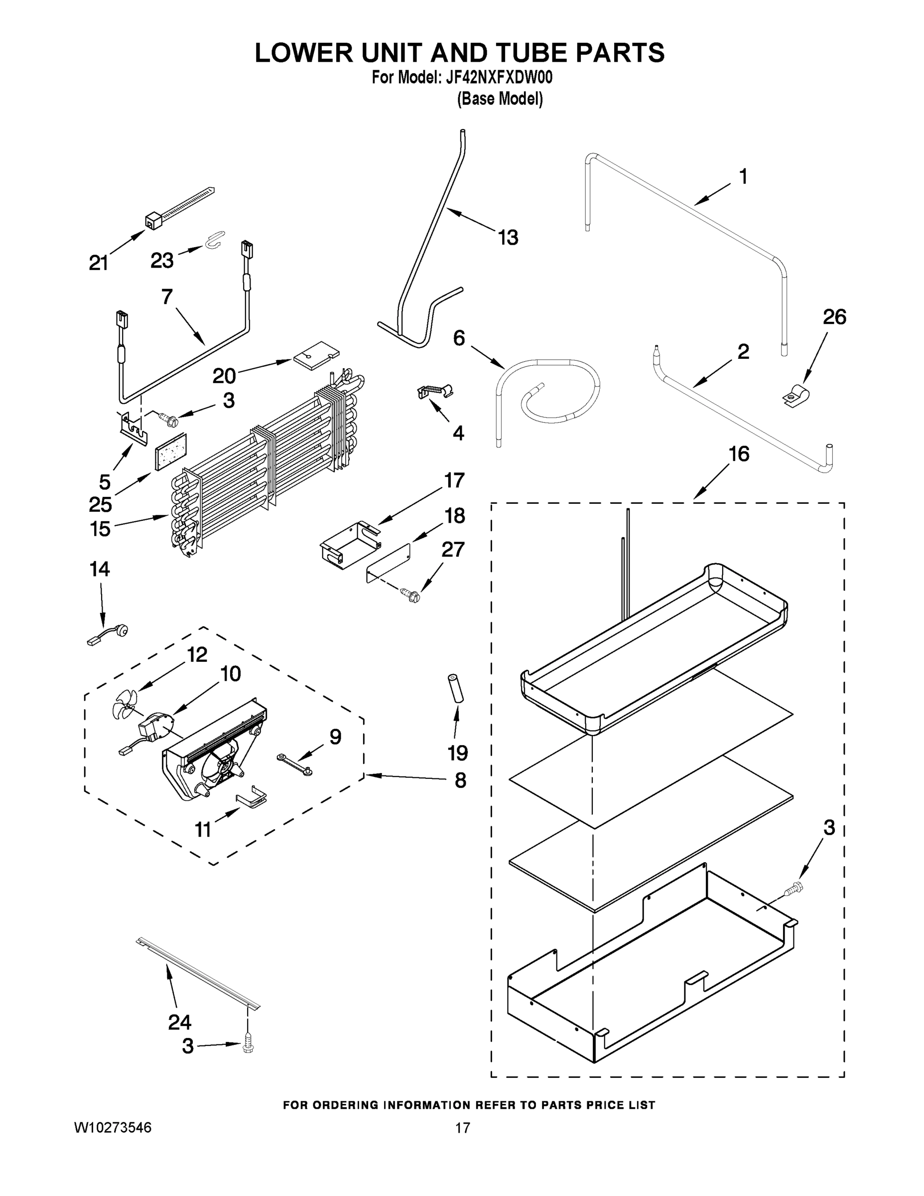 10 - LOWER UNIT AND TUBE PARTS