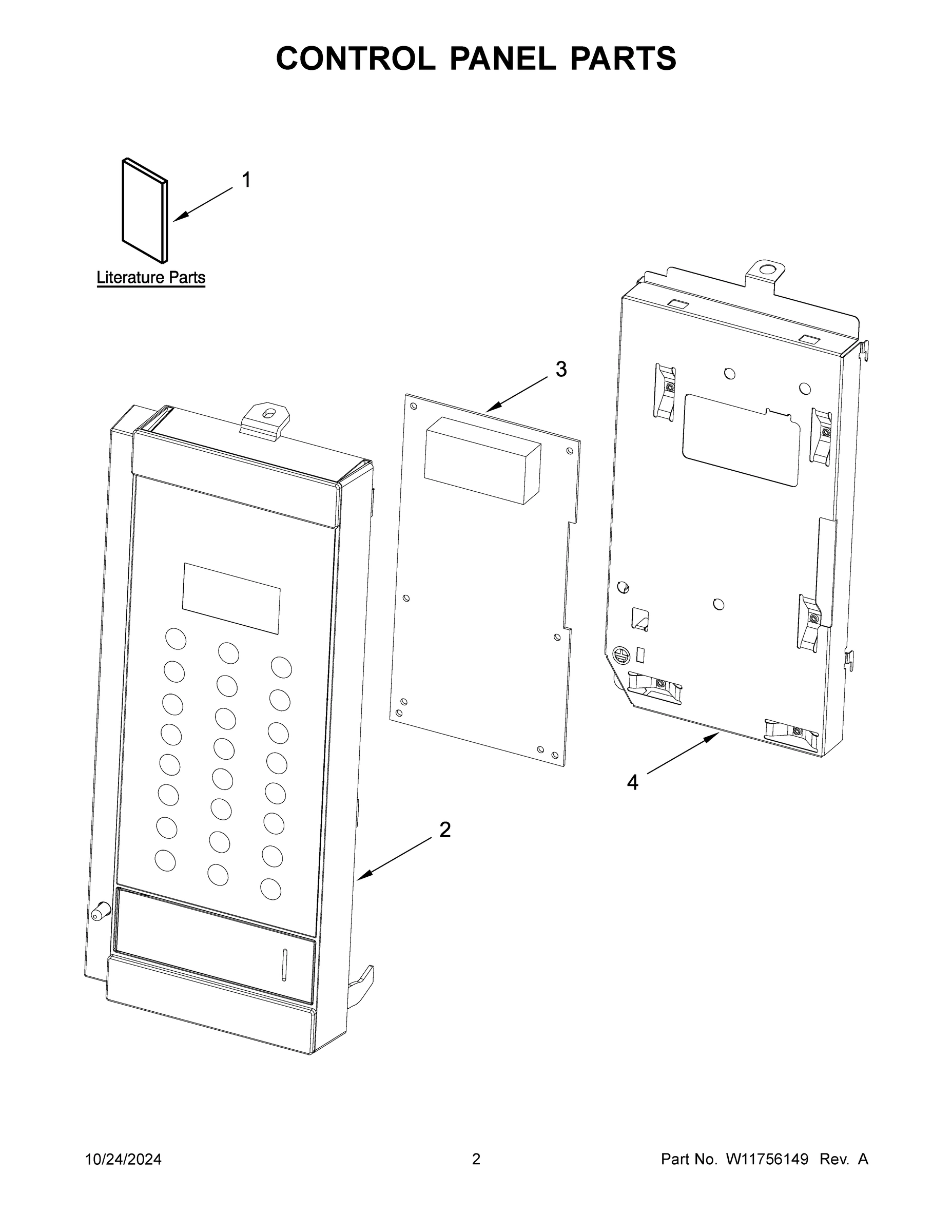 02 - CONTROL PANEL PARTS