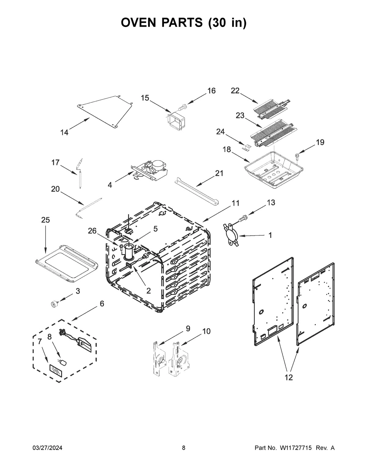 05 - OVEN PARTS (30 IN)