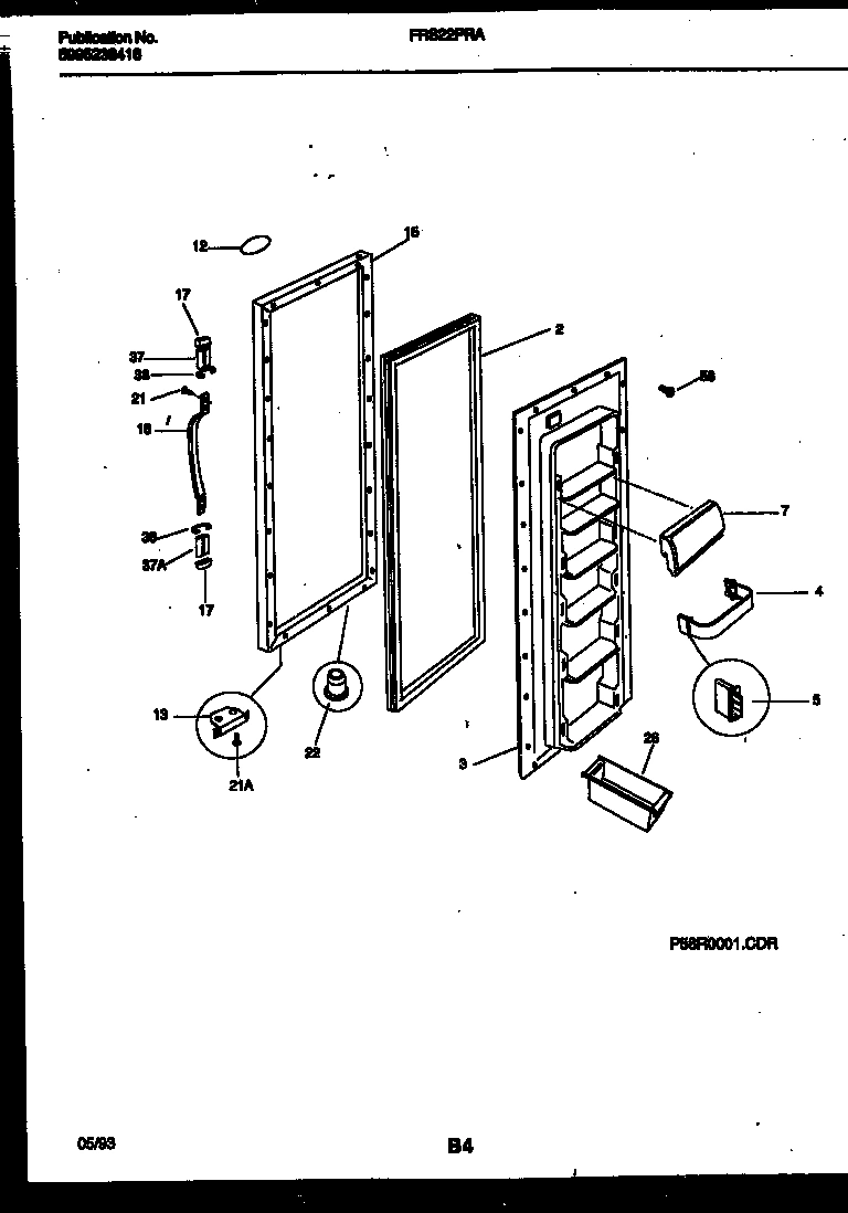 03 - REFRIGERATOR DOOR PARTS