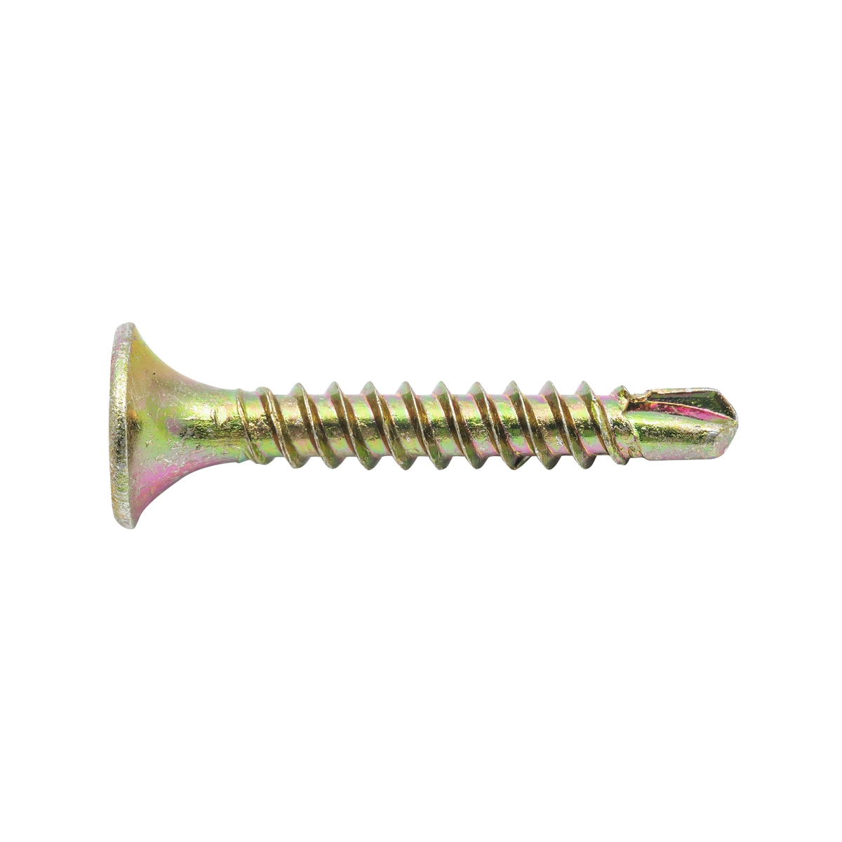 ZENITH® 6G x 25mm Gold Passivated, Self Drilling, Phillips Drive, Plasterboard Screws – Internal Use – 100 Pack