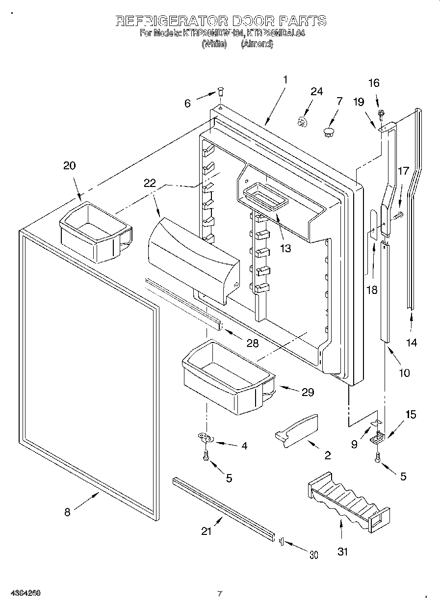 04 - REFRIGERATOR DOOR