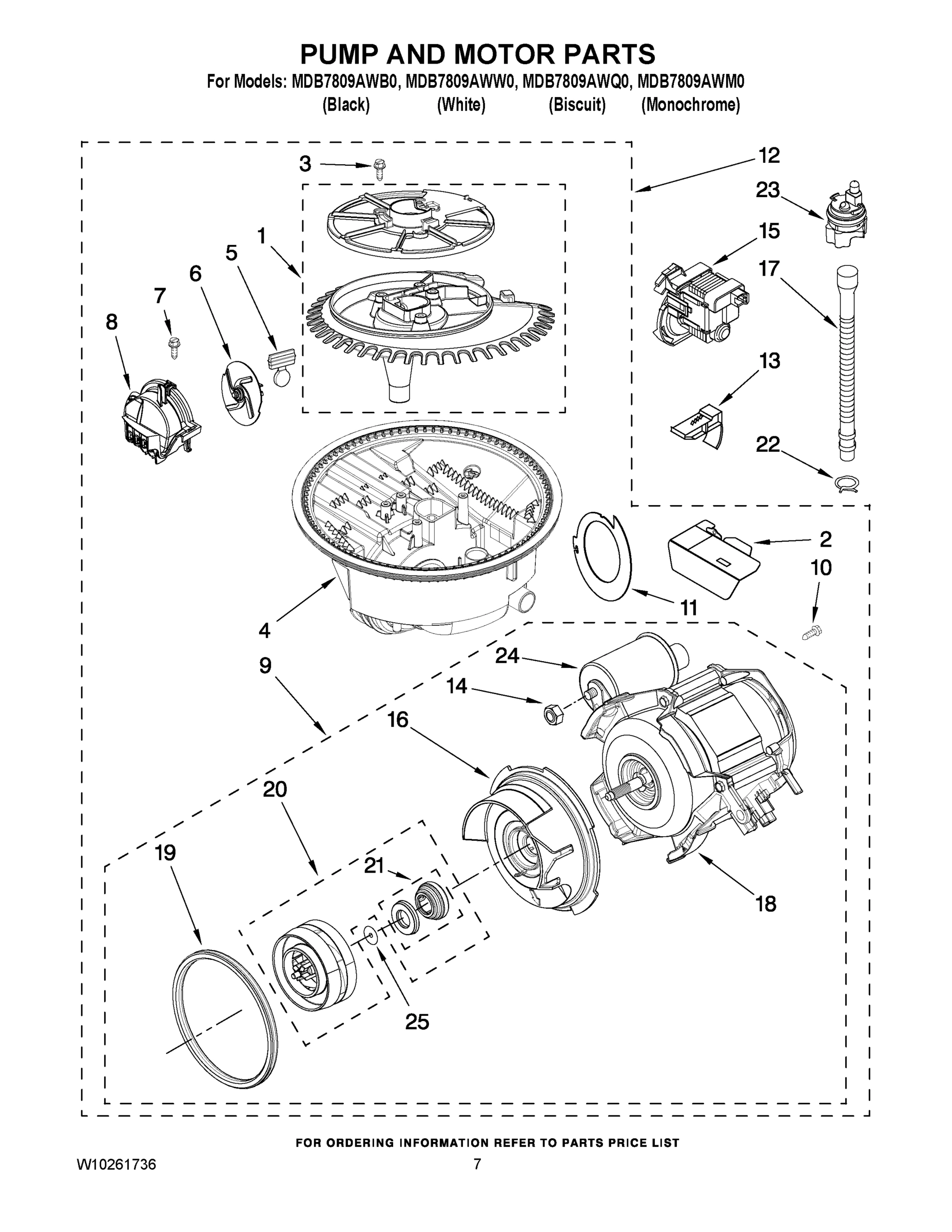 06 - PUMP AND MOTOR PARTS