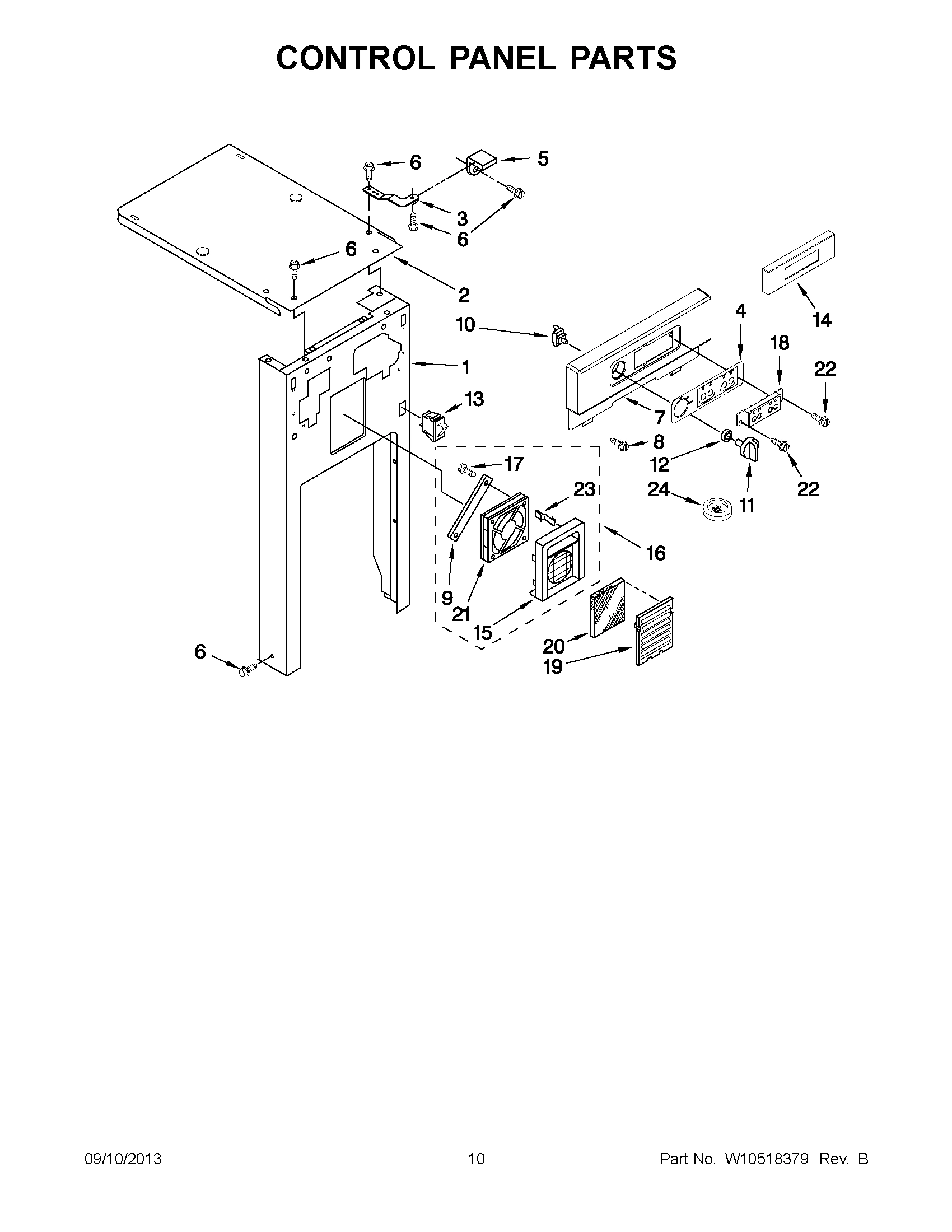 06 - CONTROL PANEL PARTS