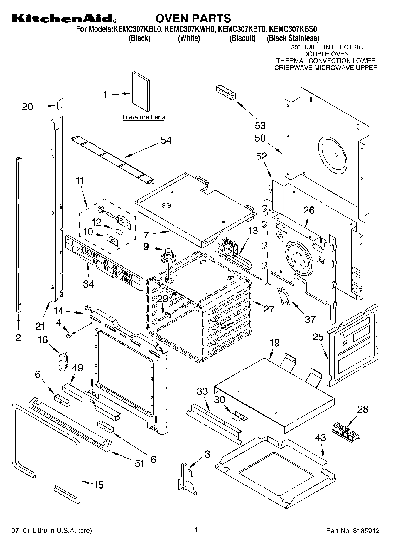 01 - OVEN, LITERATURE