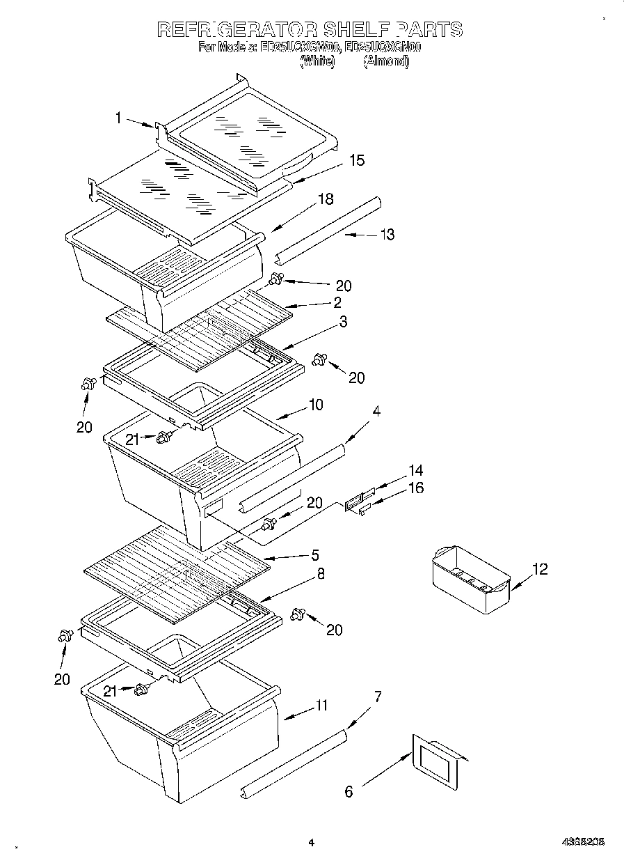 03 - REFRIGERATOR SHELF