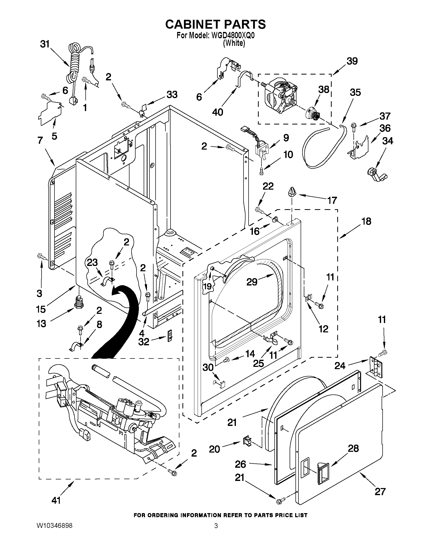 02 - CABINET PARTS