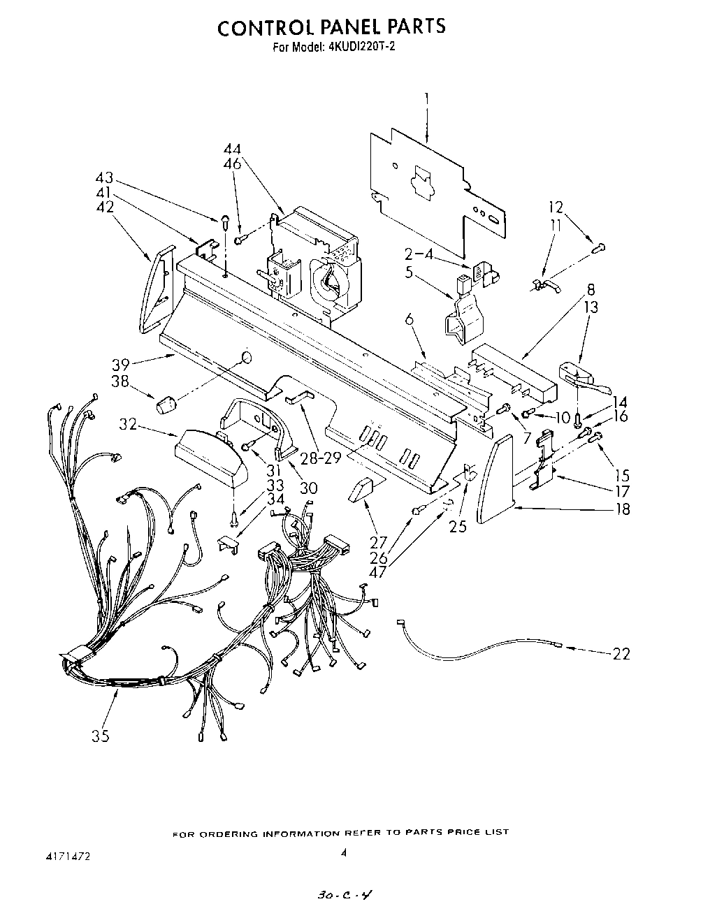 04 - CONTROL PANEL , LITERATURE AND OPTIONAL