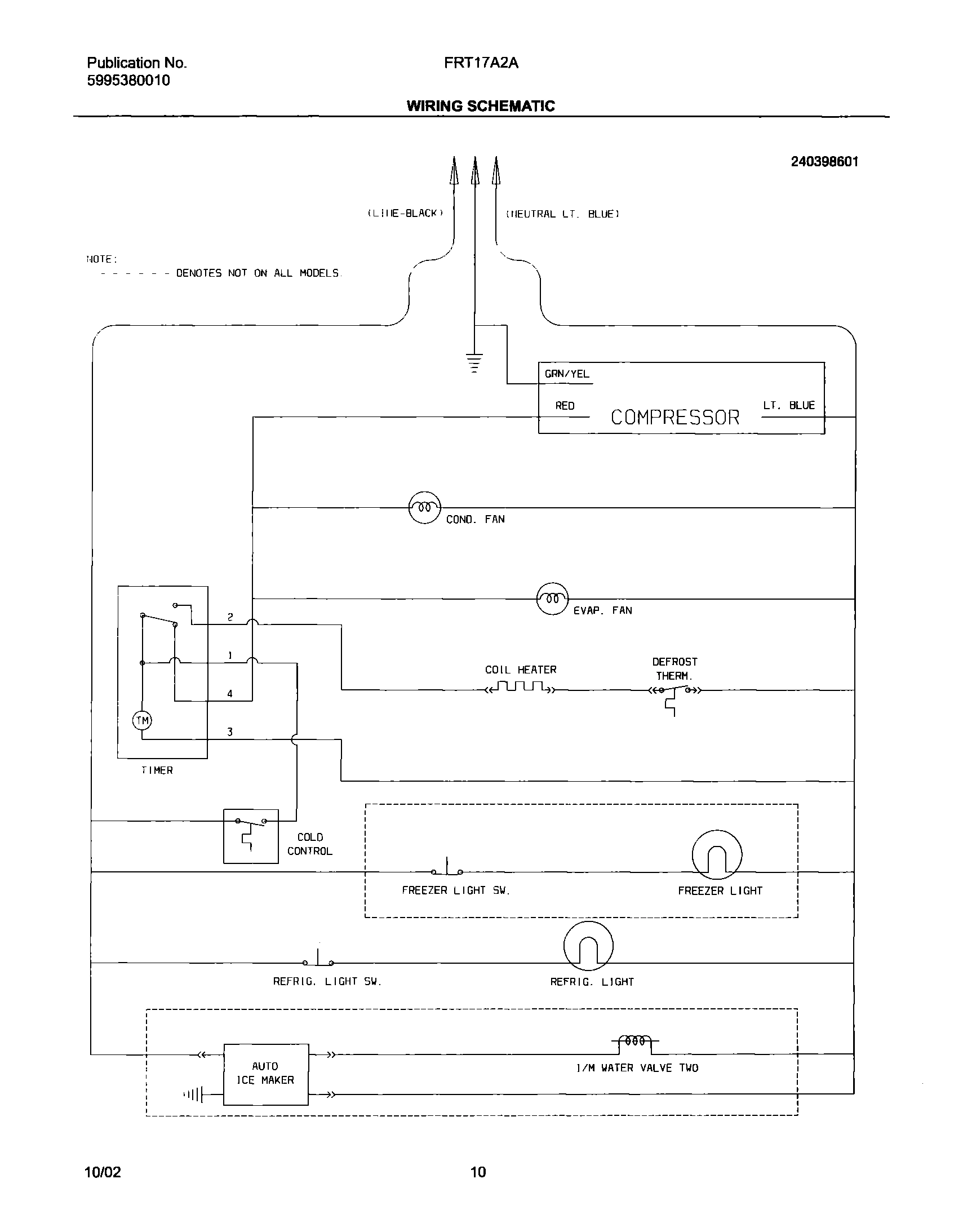 10 - WIRING SCHEMATIC