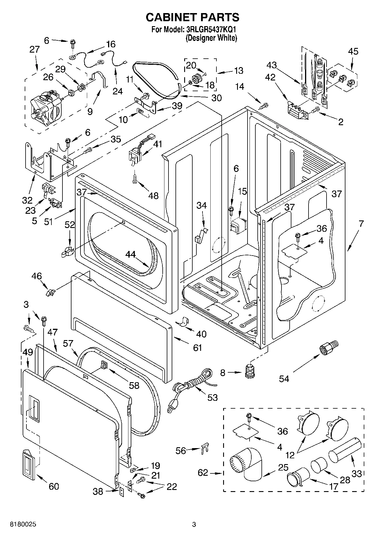 02 - CABINET PARTS