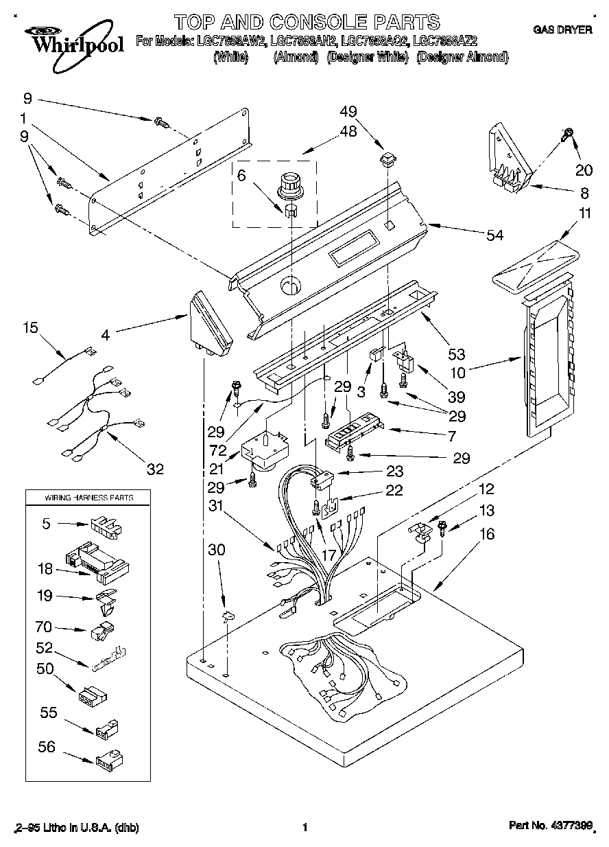 01 - TOP AND CONSOLE, LIT/OPTIONAL