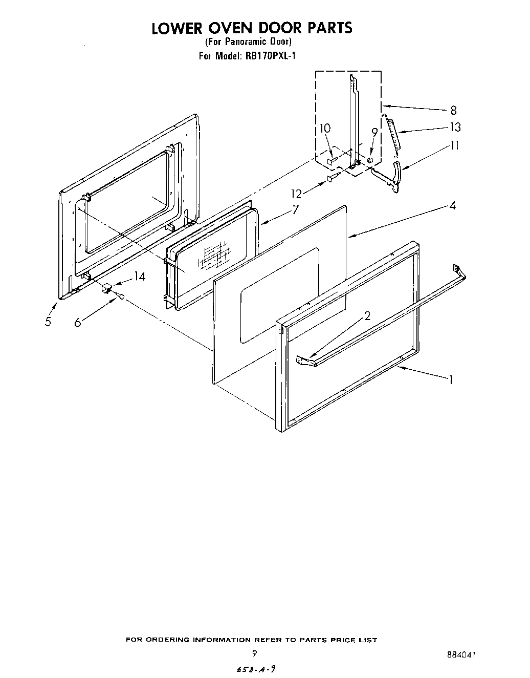 06 - LOWER OVEN DOOR