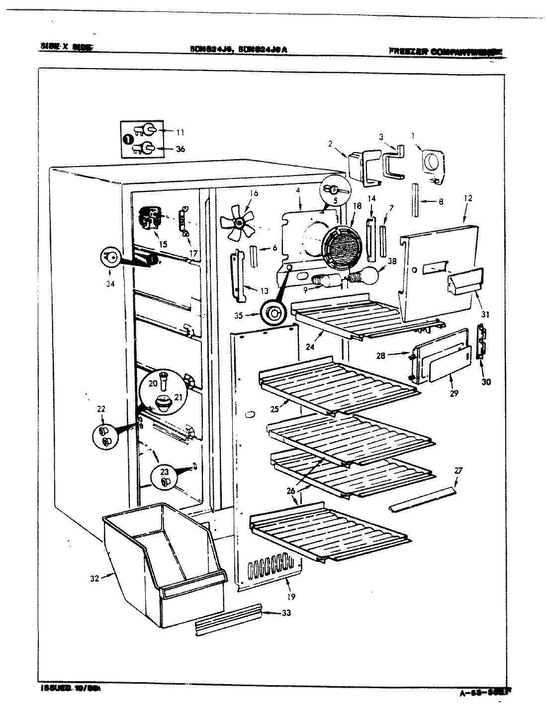 01 - FREEZER COMPARTMENT