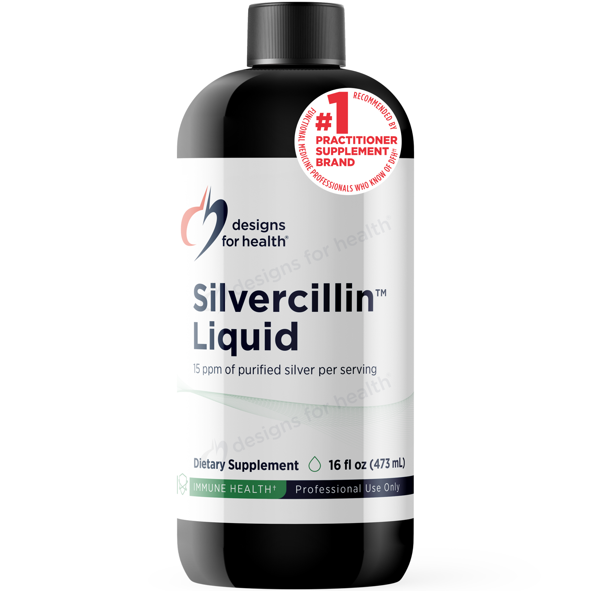 Silvercillin 16OZ Liquid Designs for Health supplement
