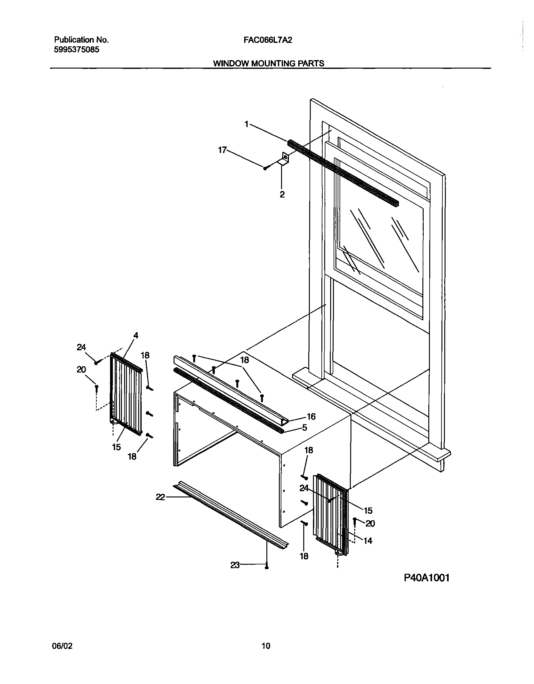 03 - WINDOW MOUNTING PARTS