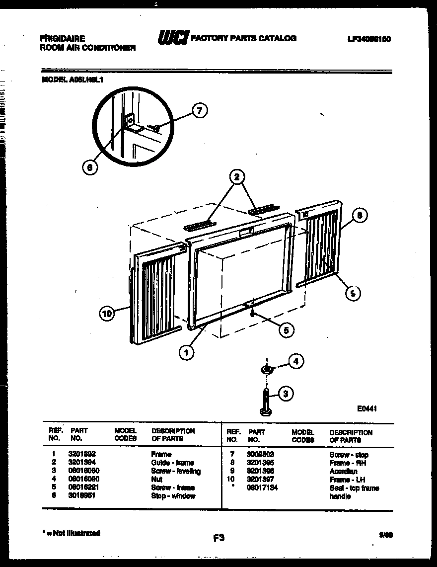 07 - WINDOW MOUNTING PARTS