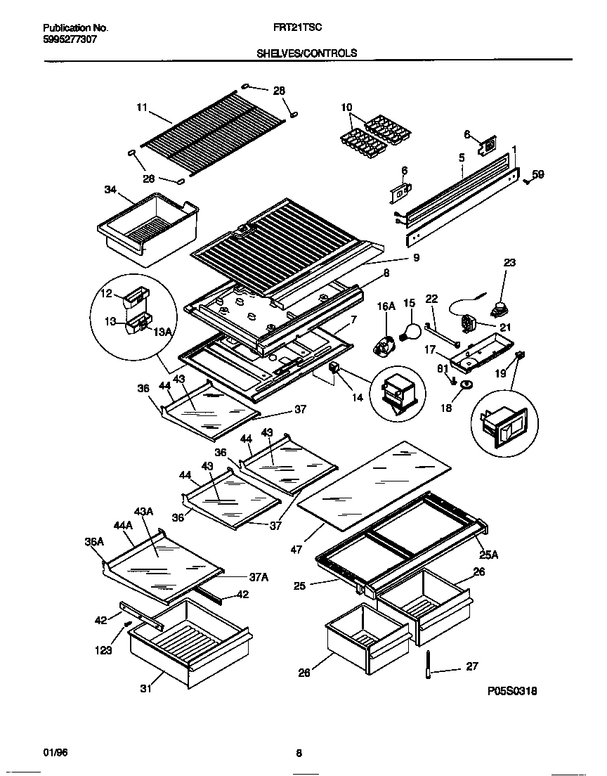 04 - SHELVES/CONTROLS