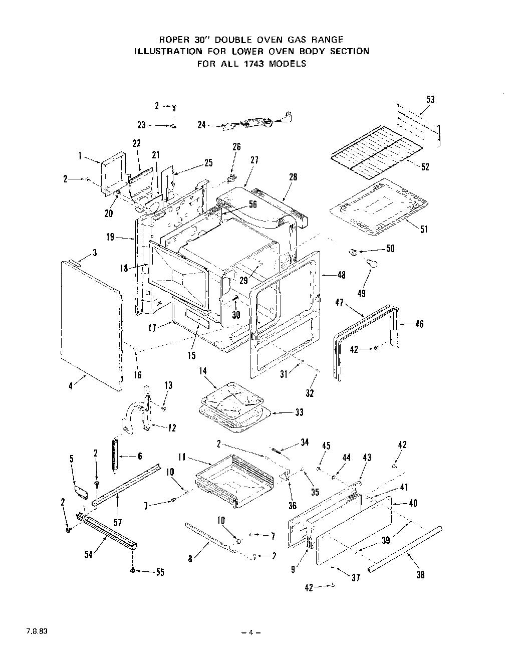 04 - LOWER OVEN BODY