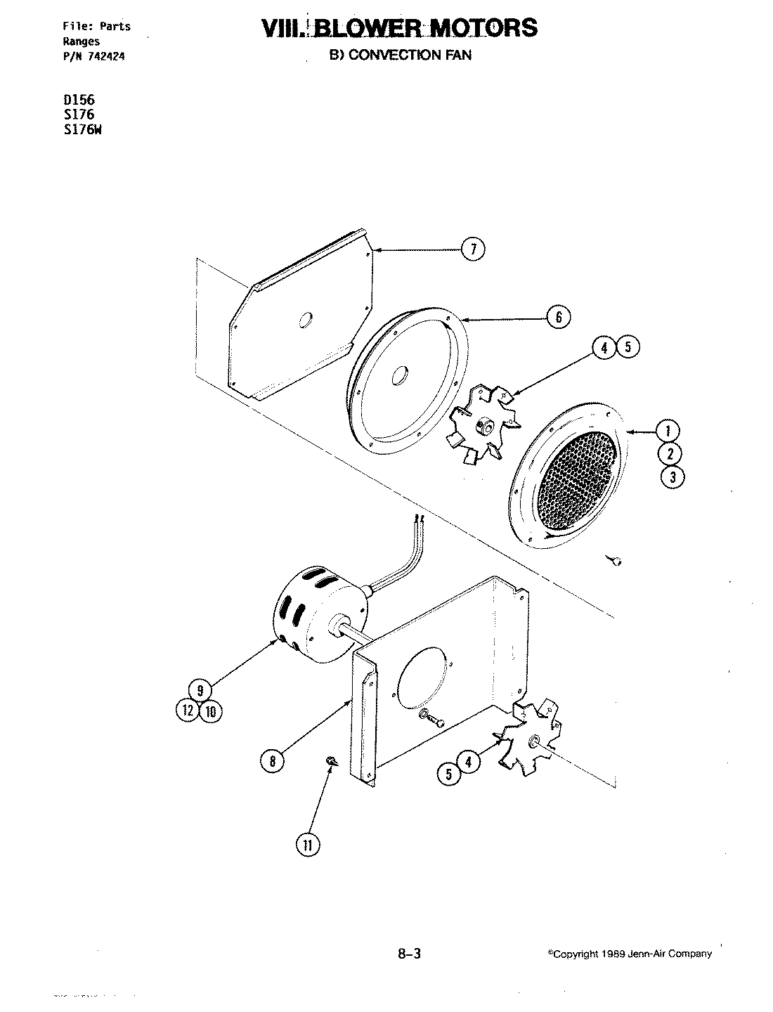 03 - BLOWER MOTOR (CONVECTION FAN)