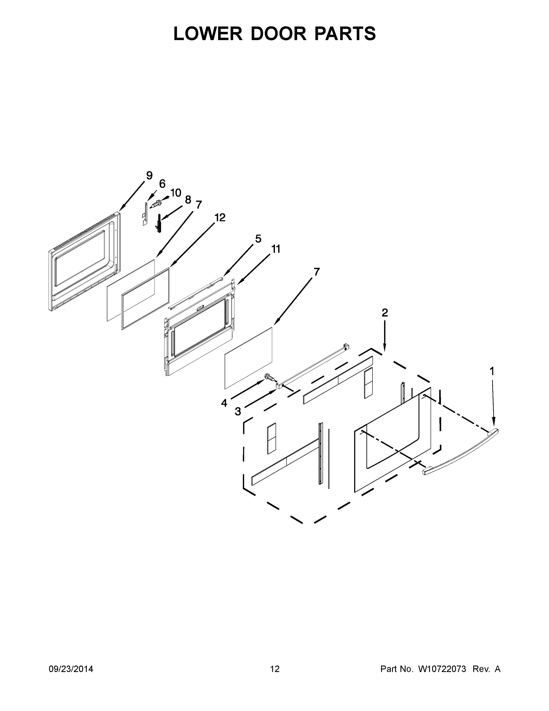 07 - LOWER DOOR PARTS