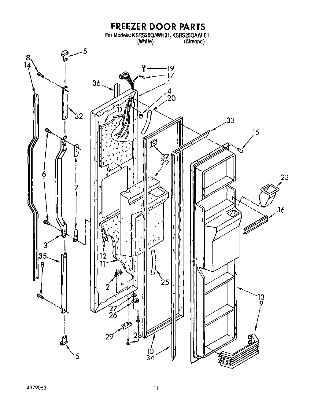 07 - FREEZER DOOR