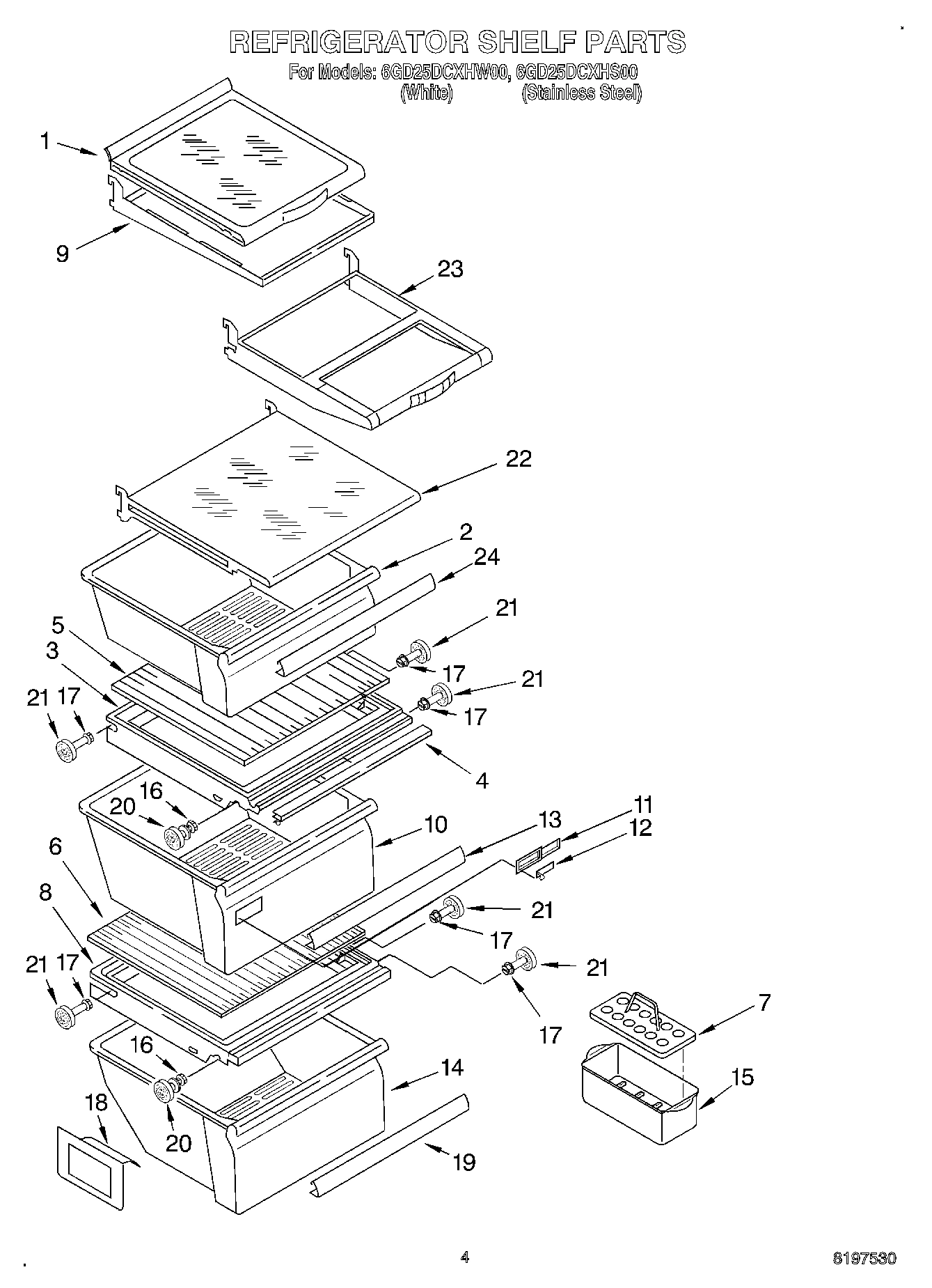03 - REFRIGERATOR SHELF