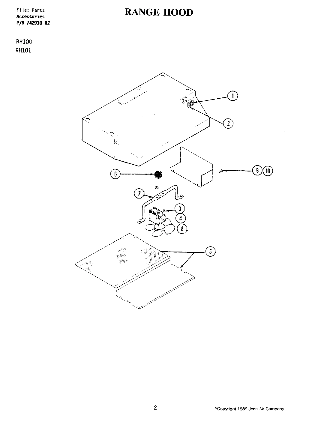 01 - RANGE HOOD (RH101)
