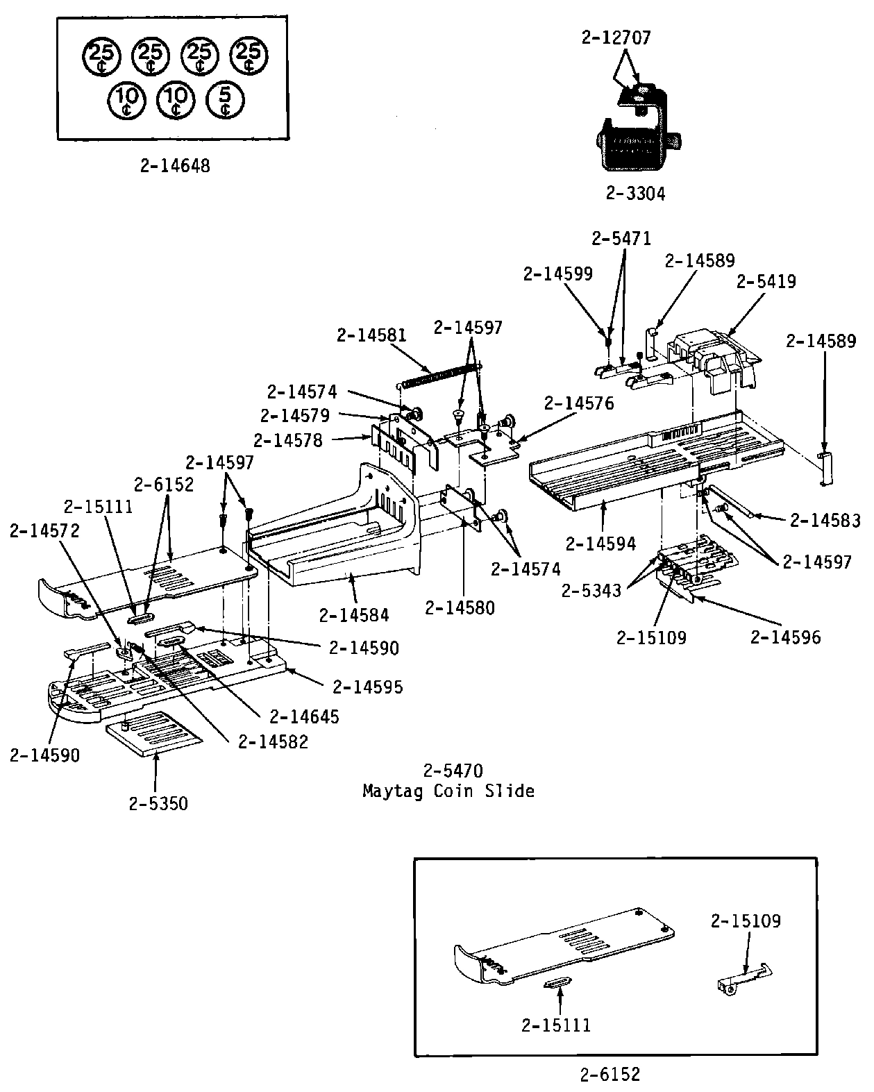 04 - MAYTAG COIN SLIDE (A17CM)
