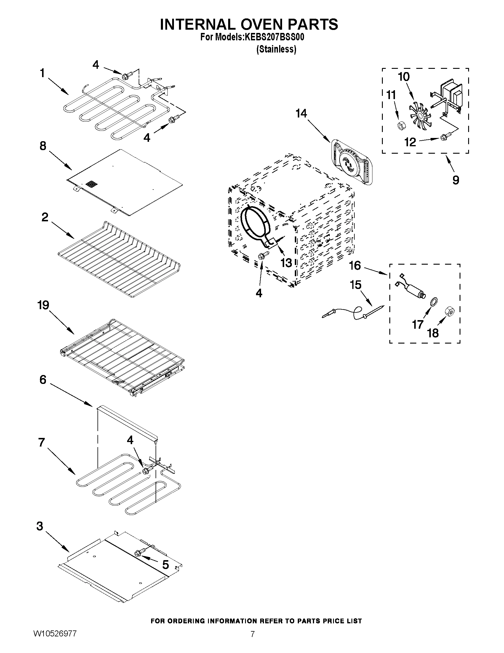 05 - INTERNAL OVEN PARTS